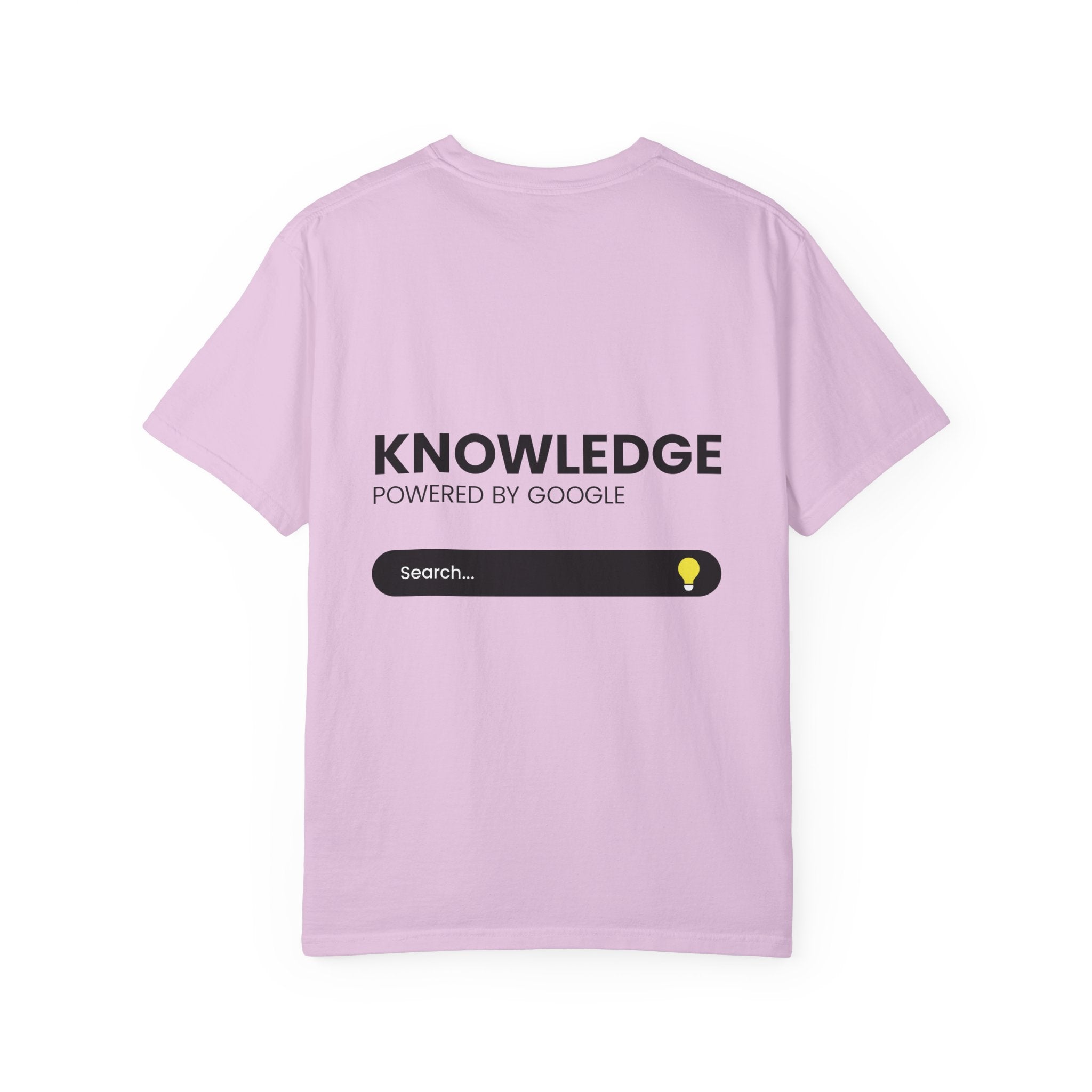 T-Shirt — "TWO years of awesomeness" Anniversary Tee with "Knowledge Powered by Google" Back Design