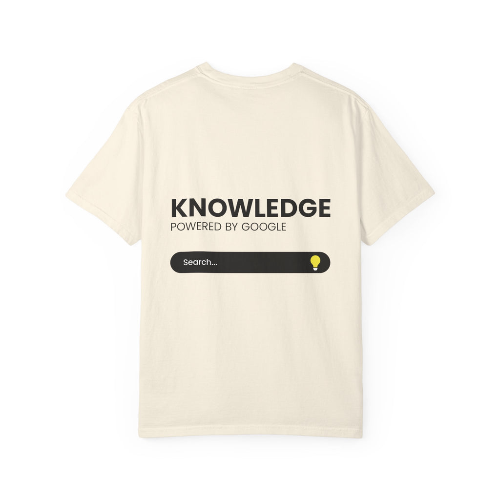 T-Shirt — "TWO years of awesomeness" Anniversary Tee with "Knowledge Powered by Google" Back Design