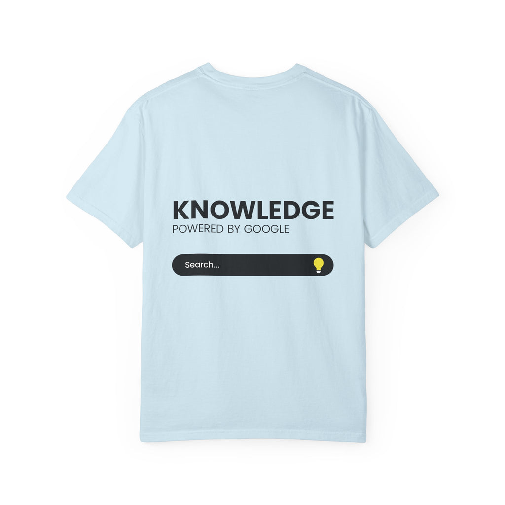 T-Shirt — "TWO years of awesomeness" Anniversary Tee with "Knowledge Powered by Google" Back Design