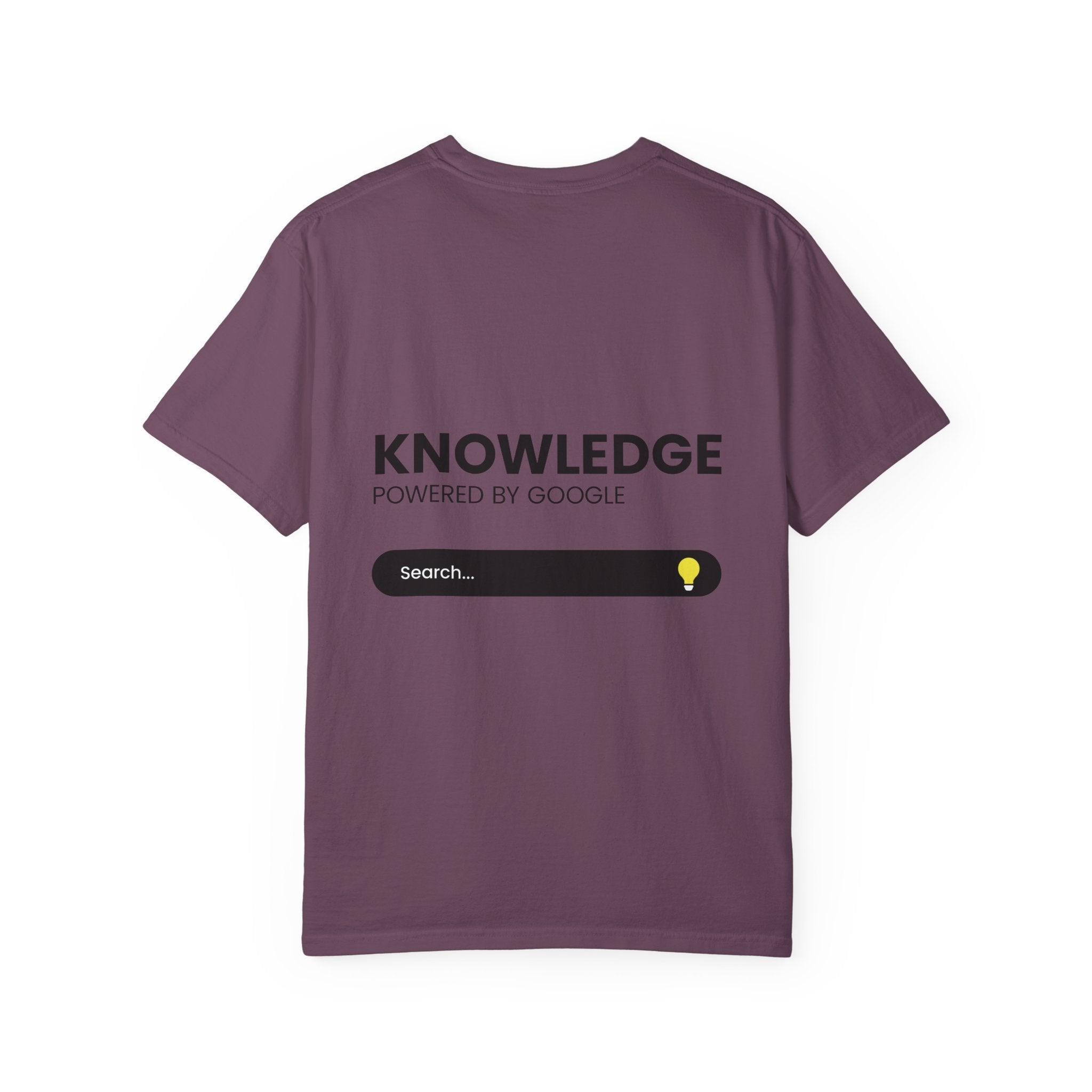 T-Shirt — "TWO years of awesomeness" Anniversary Tee with "Knowledge Powered by Google" Back Design