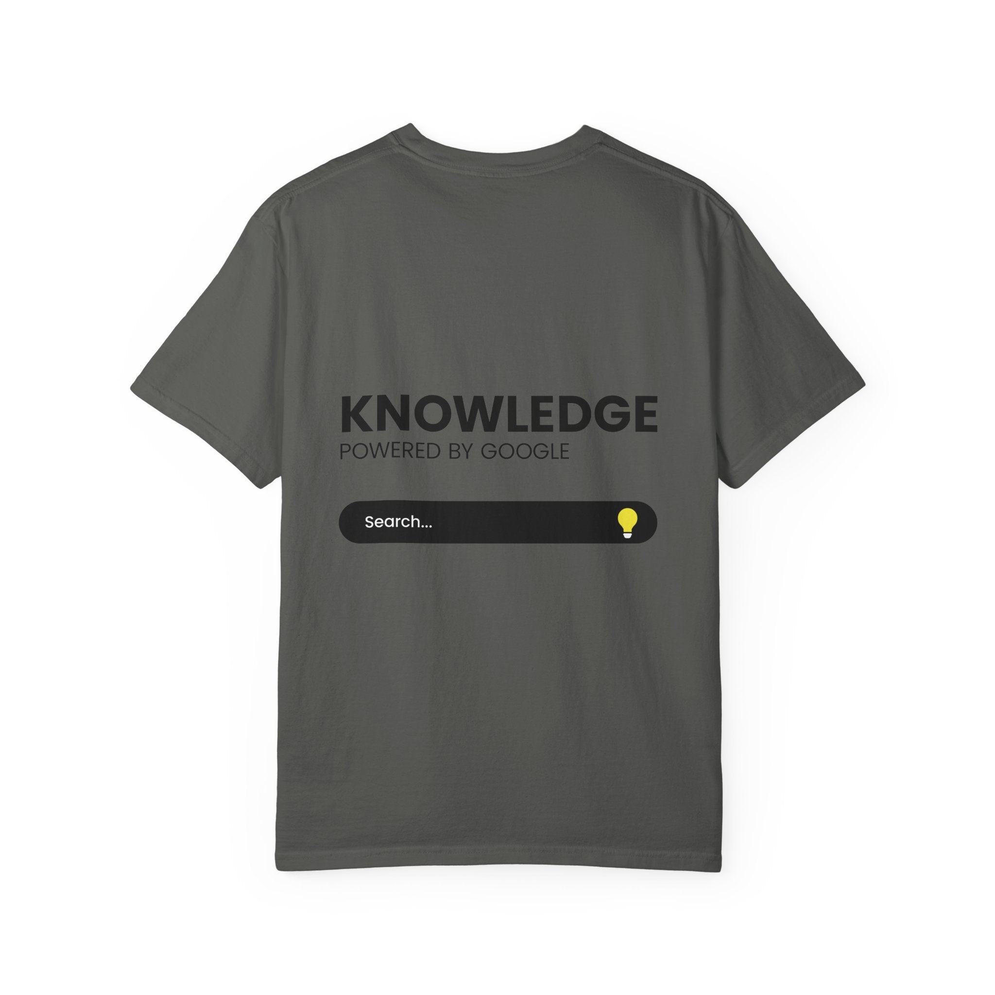 T-Shirt — "TWO years of awesomeness" Anniversary Tee with "Knowledge Powered by Google" Back Design