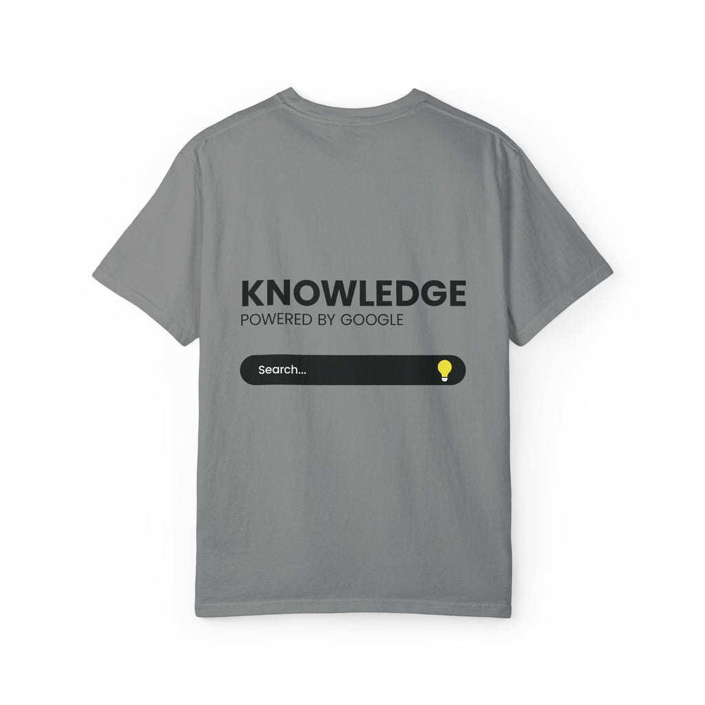 T-Shirt — "TWO years of awesomeness" Anniversary Tee with "Knowledge Powered by Google" Back Design