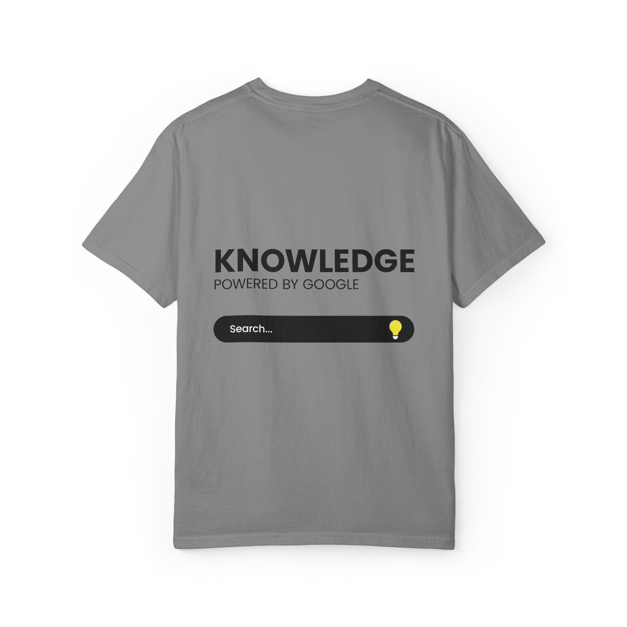 T-Shirt — "TWO years of awesomeness" Anniversary Tee with "Knowledge Powered by Google" Back Design
