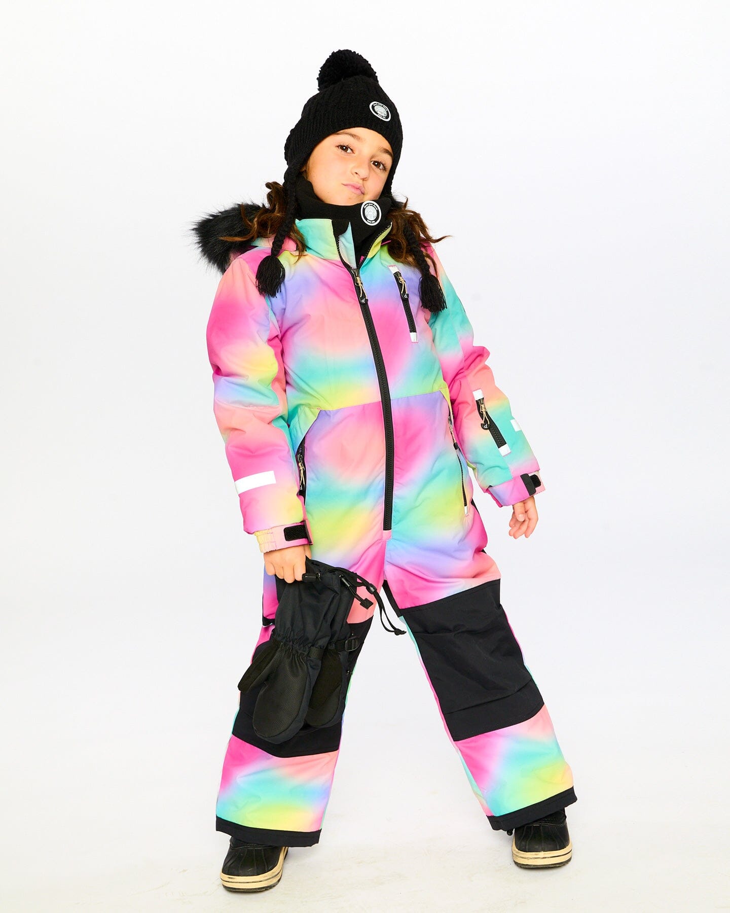 One-Piece Play Snowsuit Multicolor